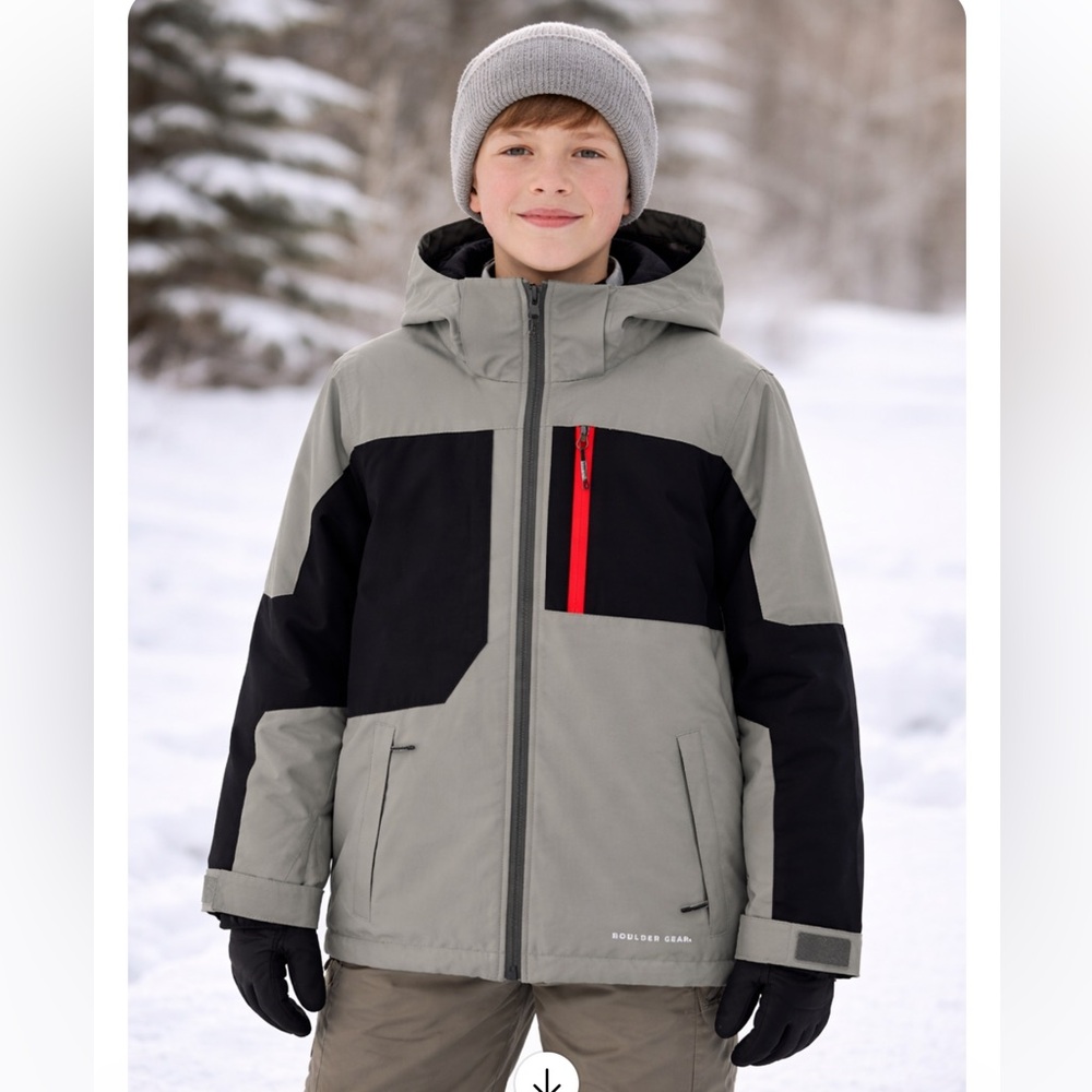 Boulder Gear Cruz Insulated Ski Jacket Boys' Large $179 Snowboarding